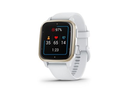 VENU SQ 2, Cream Gold/White GARMIN