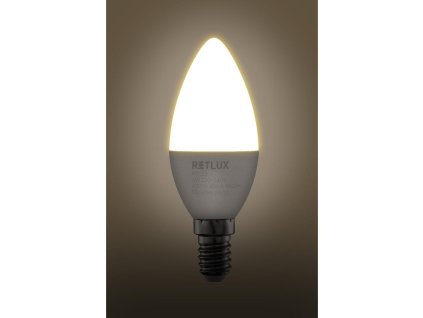 REL 35 LED C37 4x5W E14 WW RETLUX