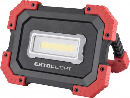 EXTOL LIGHT 43272 reflektor LED, 1000lm, USB nabíjení s powerbankou, Li-ion