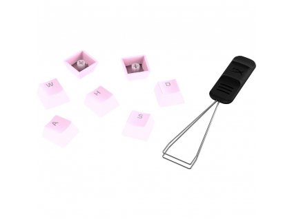 Full key Set Keycaps - PBT (Pink) HYPERX