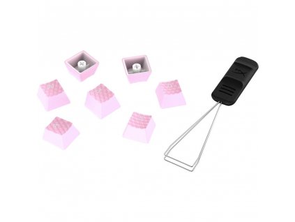Rubber Keycaps - Pink (US Layout) HYPERX