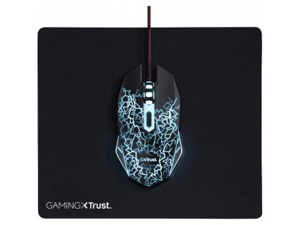 24752 BASICS GAMING MOUSE & PAD TRUST