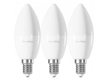 Smart Bulb RGB 6W E14 ZigBee 3pcs TESLA