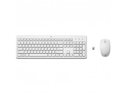 230 Wireless Mouse Keyboard White HP