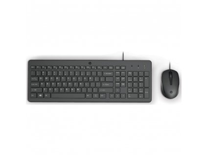 150 Wired Mouse and Keyboard CZ SK HP
