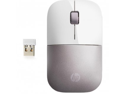 Z3700 Wireless Mouse White Pink HP