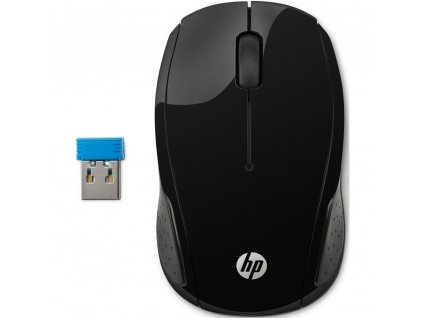 Wireless Mouse 200 Black HP