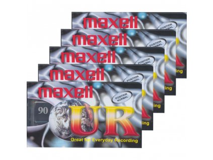 UR 90 audiokazeta 5PK 124036 MAXELL