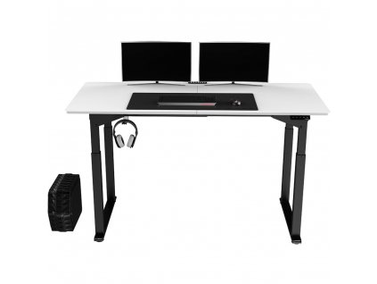 Pracovní stůl, bílá deska ULTRADESK