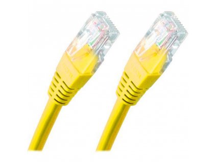 Patch kabel Cat 5e UTP 1m žlutý XTENDLAN