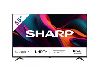 55GL4260E GOOGLE FRAMELESS UHD TV SHARP