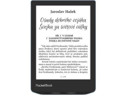E-book 629 Verse Bright Blue POCKETBOOK
