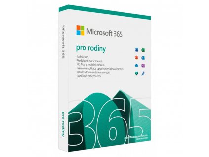 Microsoft 365 Family P10 Mac/Win CZ