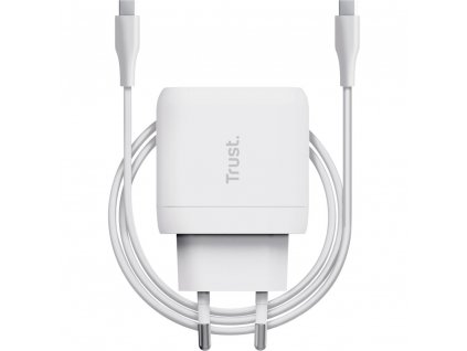 Charger 45W Maxo USB-C 2m white TRUST