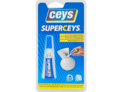 Lepidlo vteřinové 3g SUPERCEYS (1kapka 3sekundy)