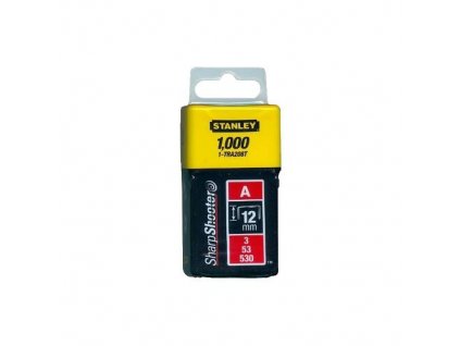 Spony 12mm typ A (1000ks)  STANLEY