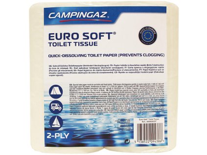 Papír toaletní EURO SOFT pro chem.toalety (4ks)