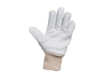Rukavice PELICAN PLUS 10" tkanina/lícová kůže