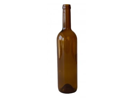 Láhev na víno 750ml skleněná ZE,HN