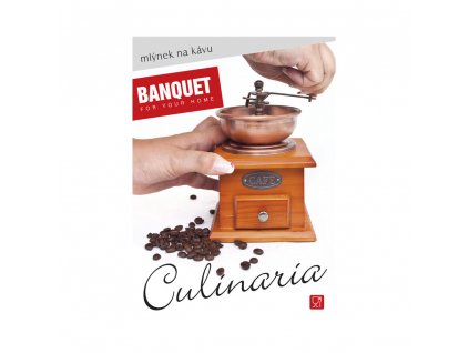 Mlýnek na kávu CULINARIA dřevo/kov