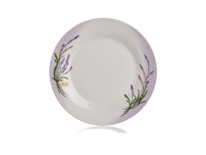 Talíř mělký 24cm LAVENDER porcelánový