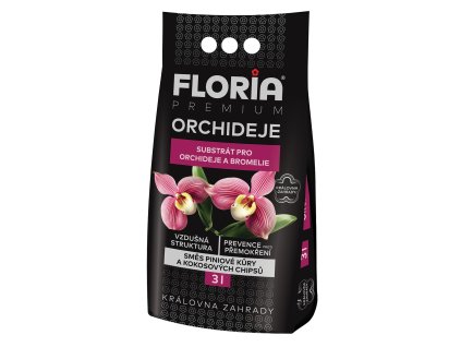 Substrát pro orchideje 3l FLORIA