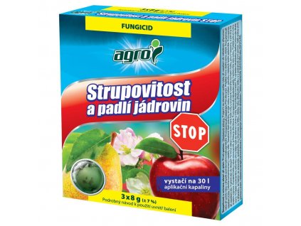 STOP strupovitost a padlí jádrovin 3x8g