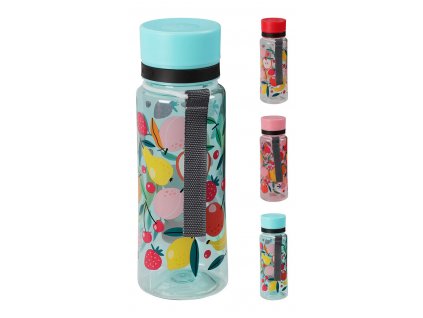 Láhev na pití 600ml s poutkem PH mix dekorů