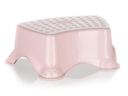 Stolička-schůdek 40,5x28,5 růž