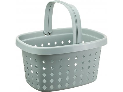 Košík nákupní, 2 držadla 43,1x32,4x23,4cm PH mix barev,nosn.20kg