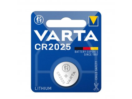 Baterie knoflíková CR2025 lithiová VARTA