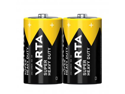 Baterie D, R20 SuperLife Zn (2ks) VARTA