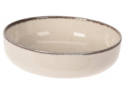 Miska 15cm porcelánová BÉŽ, HN lem