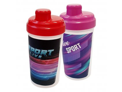 Šejkr/ sportovní láhev 500ml NEW SPORTLIFE PH mix dekorů