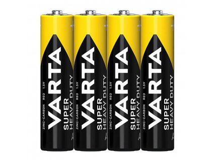 Baterie mikrotužková AAA R03 SuperLife Zn (4ks) VARTA