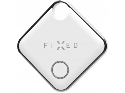 Smart tracker Tag, Find My, bílý FIXED