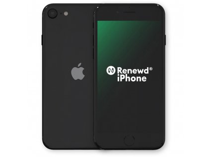 Repasovaný iPhone SE2020 64GB Blk RENEWD