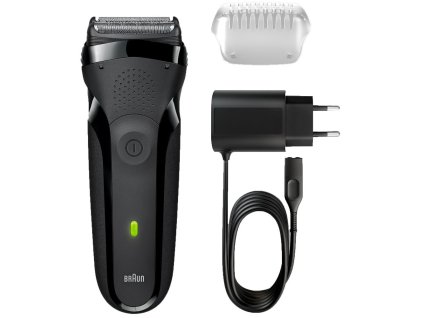 SERIES 3 300S BLACK HOLICÍ STROJEK BRAUN