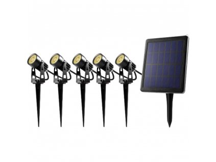 RGL 119 solar.svítidlo set 5X WW RETLUX