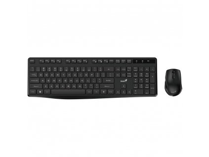 KM-8206S Set keyboard/mouse Black GENIUS