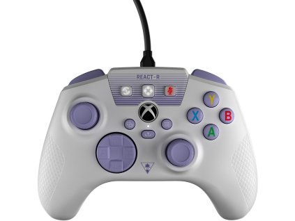 REACT-R Spark bílý/fialový TURTLE BEACH