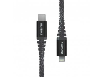 KEVLAR USB-C/LIGHTNING 1,5 M SWISSTEN