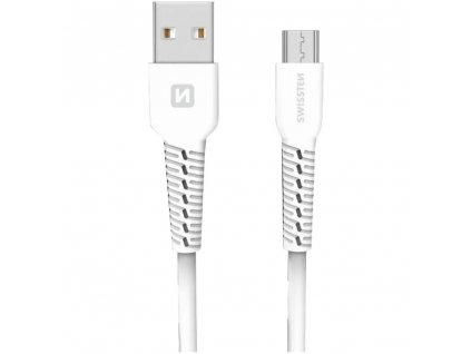 USB MICRO USB 1M WHITE SWISSTEN