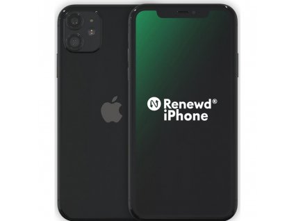 Repasovaný iPhone 11 128GB Black RENEWD
