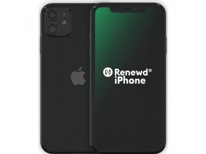 Repasovaný iPhone 11 64GB Black RENEWD
