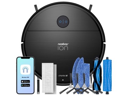 i6 CHARLES ČERNÝ ROBOT. VYSAVAČ NICEBOY