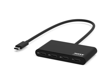 USB-C HUB 3x USB-C 3.1+1xUSB-C 100W PORT
