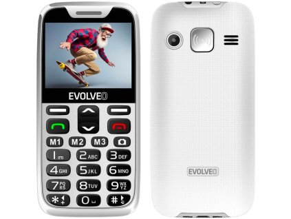 EasyPhone XR s nab. stoj. bílý EVOLVEO