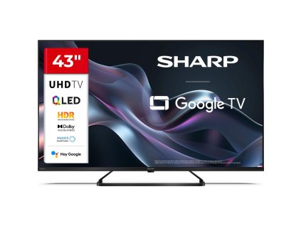 43HP6265E QLED GOOGLE SMART UHD TV SHARP