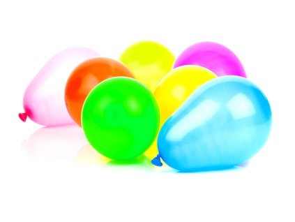 Balonky nafukovací 25,3cm neon (6ks) MY PARTY